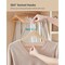 Wooden Coat Hangers Maple Wood Non Slip Clothes Hangers Heavy Duty Natural Beige